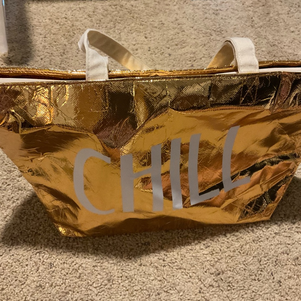 Chill Gold Cooler Tote Bag